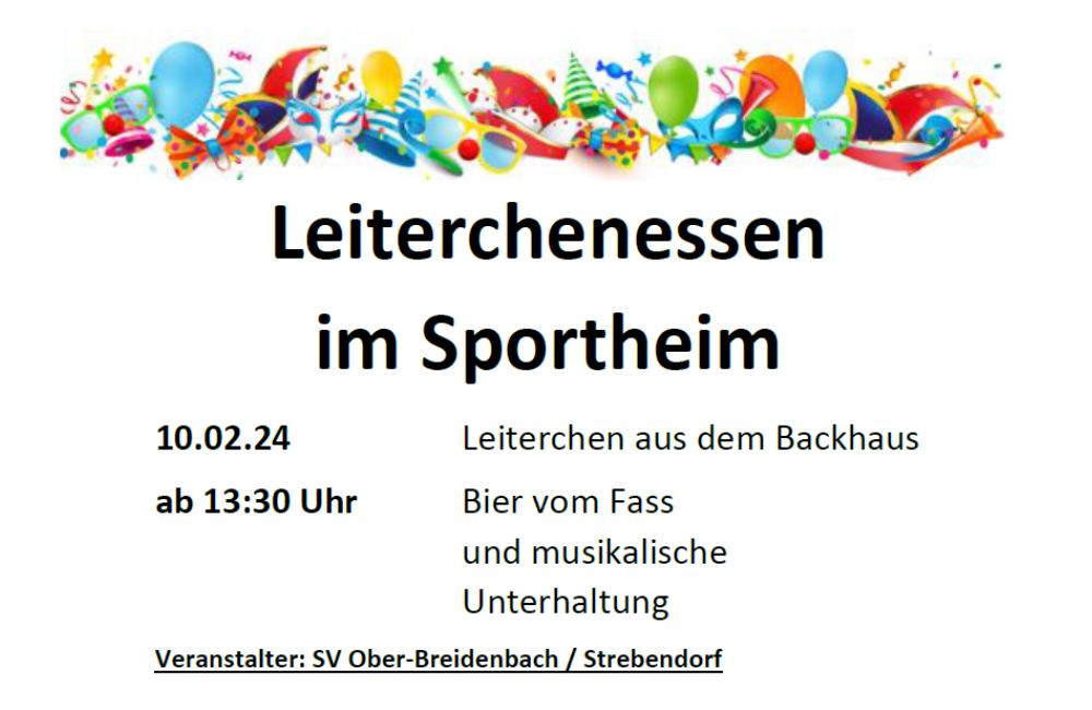 Leiterchenessen Sportheim Ober-Breidenbach 02-2024