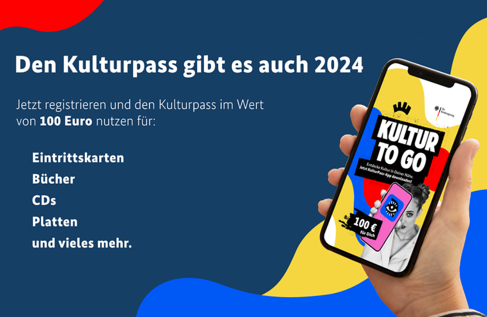 Kulturpass 2024 (Abbildung Bundesregierung)