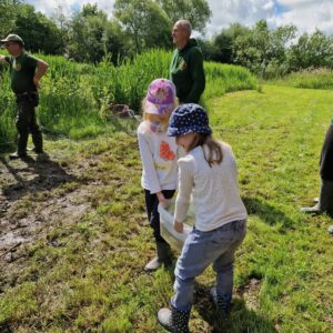 2024-06 - Islandpferdefreunde und Angelverein erforschten mit Kindern den Zeller Dorfteich - 10