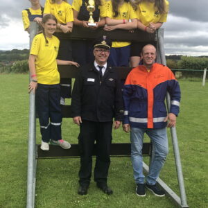 2024-07 - Kreisentscheid der Jugendfeuerwehren Mädchenstaffel aus Zell ist Kreismeister - 3