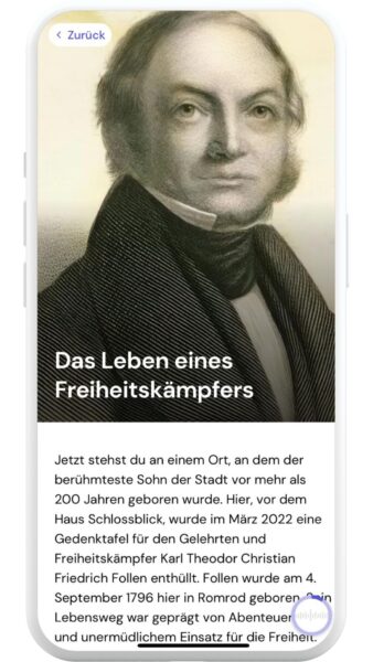Romrod erkunden mit der doyo-App - Virtuelle Stadtführung - 2