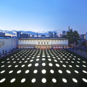 Außenansicht Städel Museum und Städel Garten Frankfurt