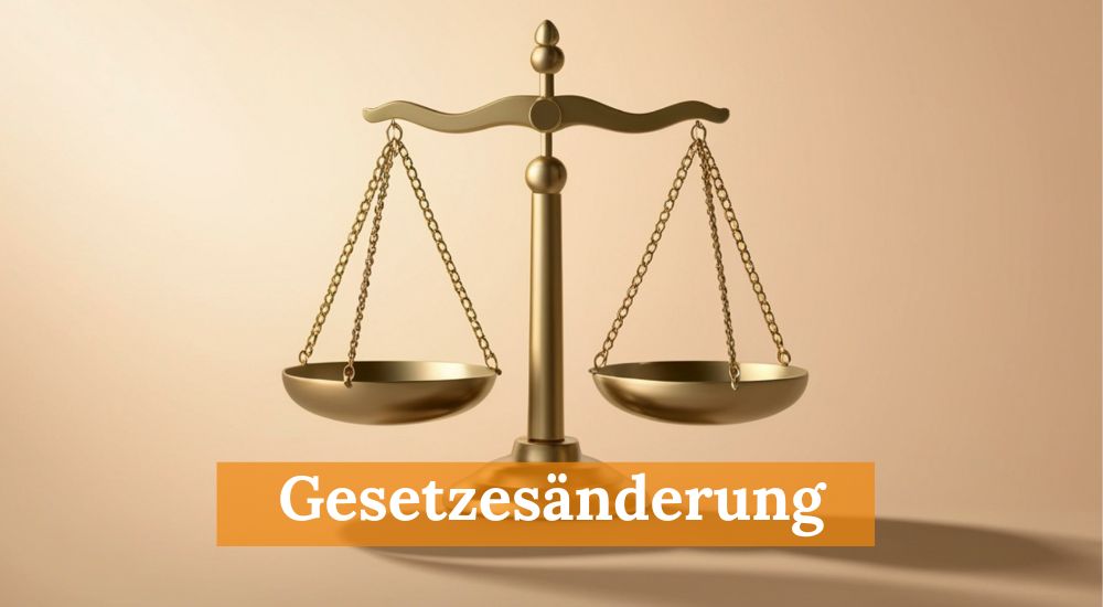 Gesetzesänderung, Gesetz