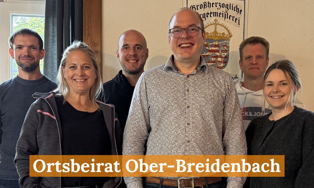 Der Ortsbeirat Ober-Breidenbach 2026-2031